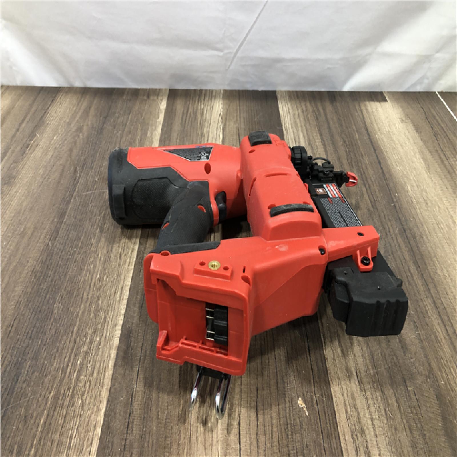 AS-IS Milwaukee FUEL 18-Volt Lithium-Ion Brushless Cordless Gen II 18-Gauge Brad Nailer (Tool-Only)