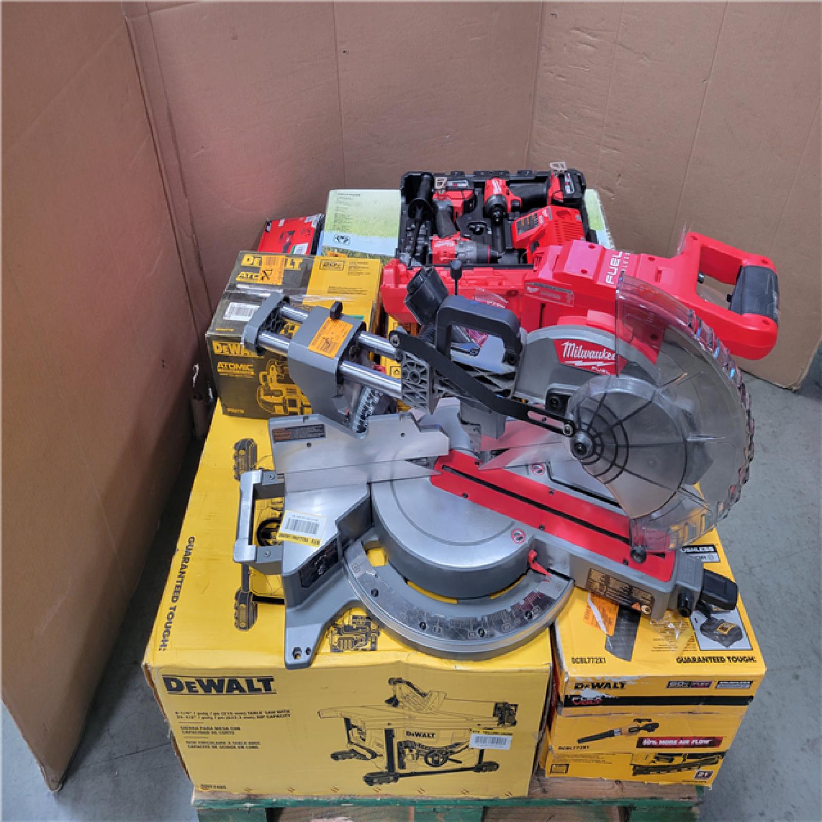 CALIFORNIA AS-IS TOOL PALLET