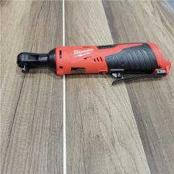 AS-IS MILWAUKEE 2457-20 .38 in. M12 Cordless Ratchet Only