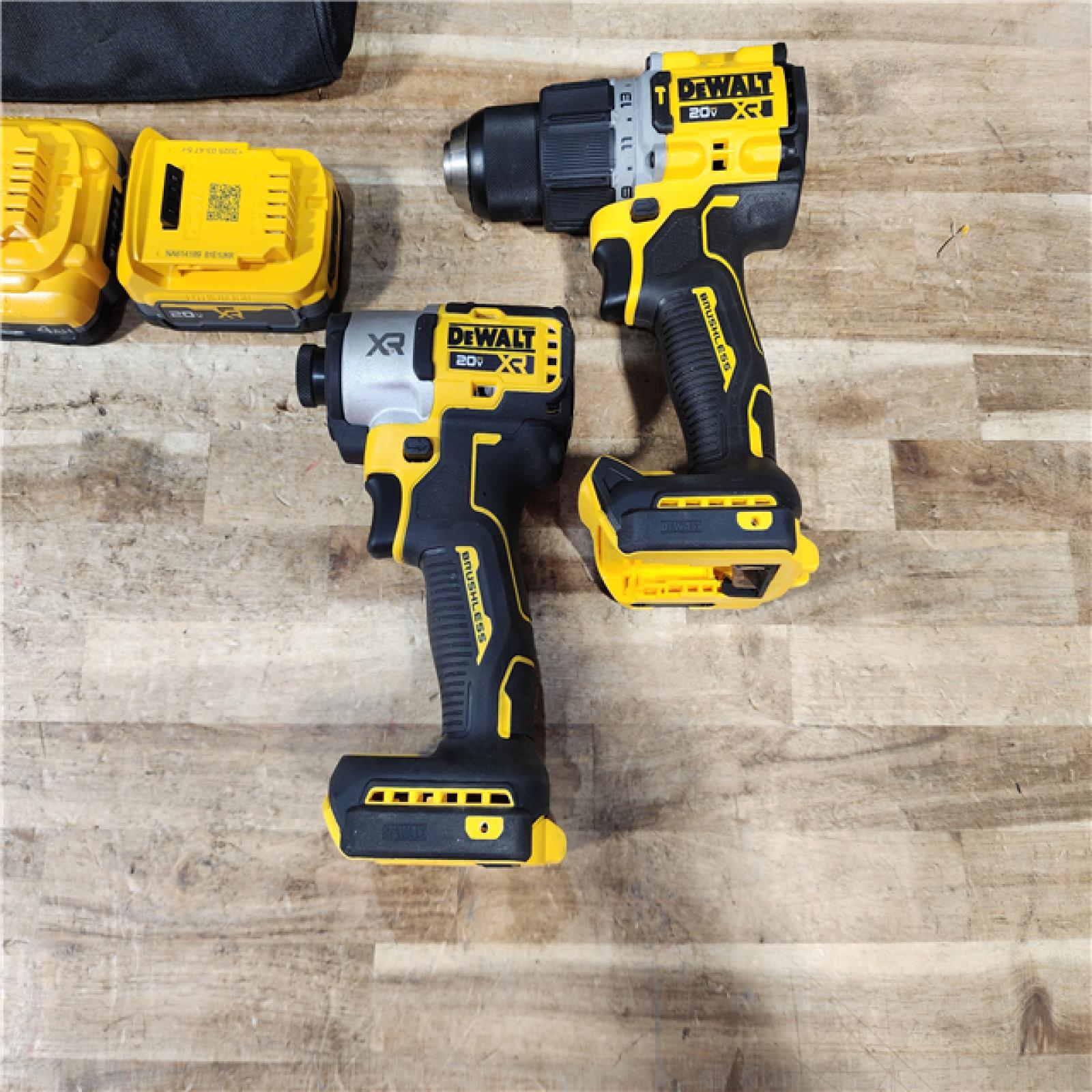HOUSTON LOCATION - AS - IS DEWALT 20V XR Lithium-Ion Cordless 2-Tool Combo Kit