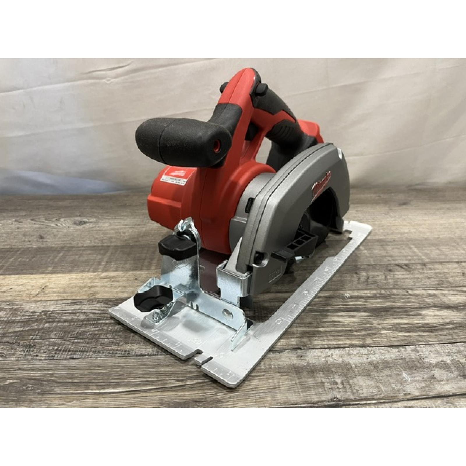 AS-IS Milwaukee 18V Lithium-Ion Cordless 6-1/2 in. Circular Saw (Tool-Only)