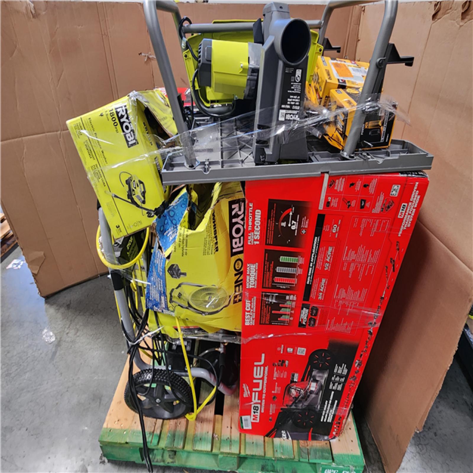 CALIFORNIA AS-IS TOOL PALLET