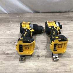 AS-IS DEWALT 20V XR Lithium-Ion Cordless 2-Tool Combo Kit