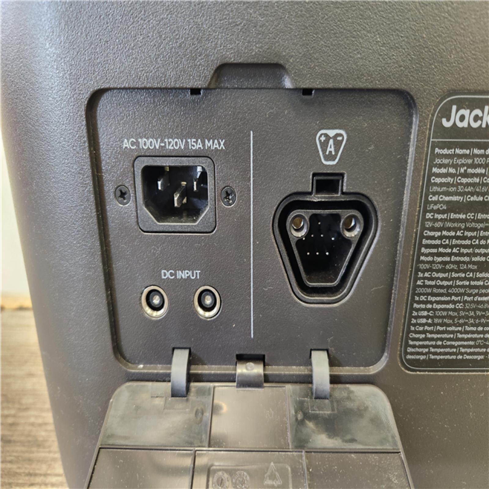 Phoenix Location Jackery Solar Generator Explorer 1000 Plus 1264.64Wh/2000W Model No. JE-1000C