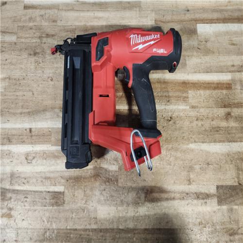 HOUSTON LOCATION - AS - IS Milwaukee FUEL 18-Volt Lithium-Ion Brushless Cordless Gen II 18-Gauge Brad Nailer (Tool-Only)