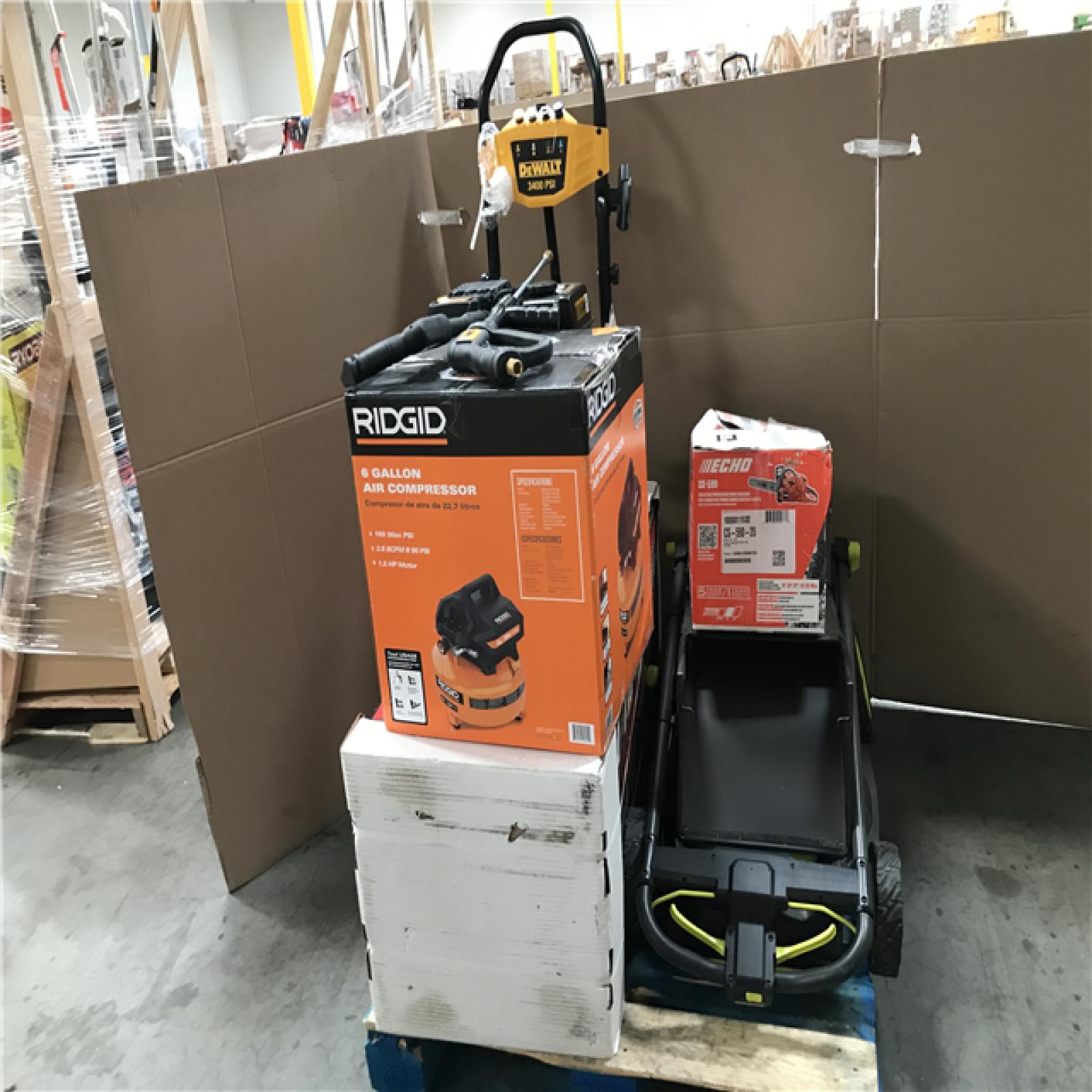 CALIFORNIA AS-IS OUTDOOR POWER EQUIPMENT