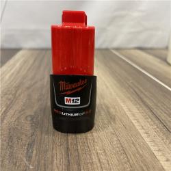 AS-IS Milwaukee Men's Large 12-Volt Lithium-Ion Cordless Tough Shell Black Heated Jacket with (1) 3.0 Ah Battery and Charger