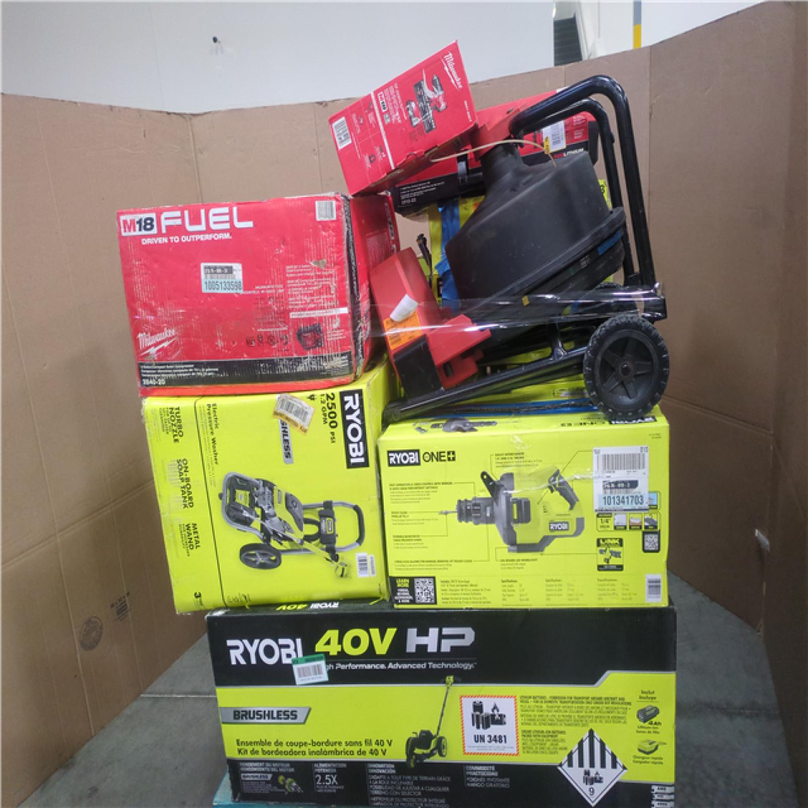 CALIFORNIA AS-IS TOOL PALLET