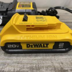 AS-IS DEWALT Atomic 20V Lithium-Ion Cordless Compact 1/2 in. Drill/Driver Kit