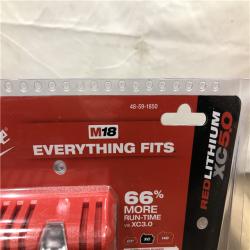 NEW- Milwaukee M18 18-Volt Lithium-Ion XC Starter Kit