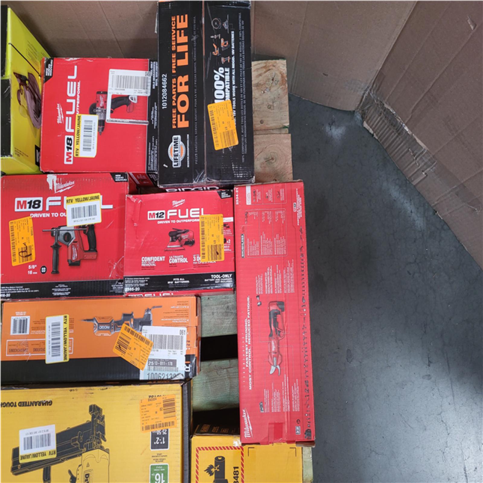 CALIFORNIA AS-IS TOOL PALLET