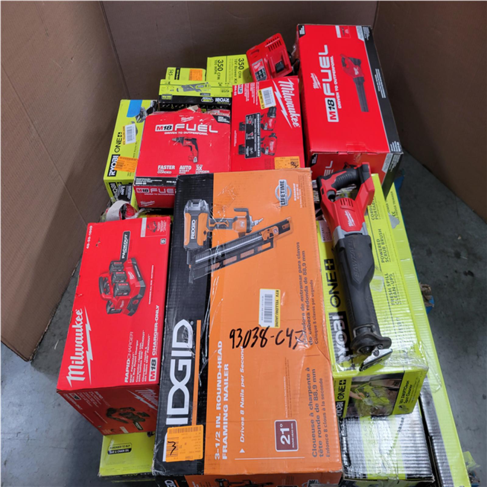 CALIFORNIA AS-IS TOOL PALLET