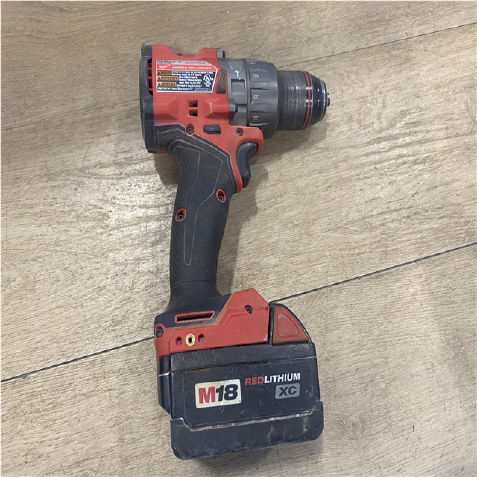 AS-IS Milwaukee FUEL 18V Lithium-Ion Brushless Cordless Hammer Drill and Impact Driver Combo Kit