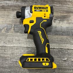AS-IS DEWALT 20V MAX XR Lithium-Ion Brushless Cordless 3-Speed High Torque 1/4 in. Impact Driver Kit