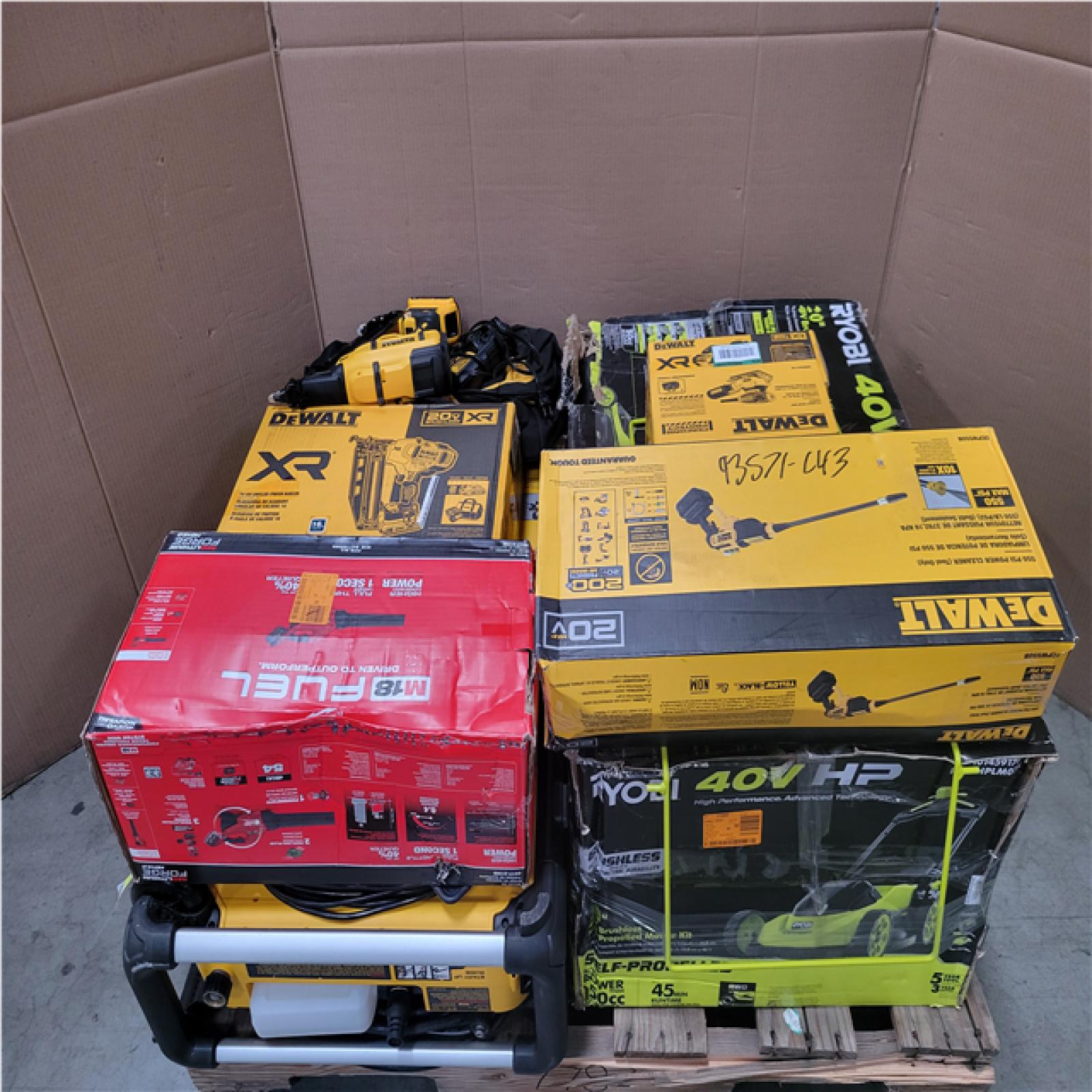 CALIFORNIA AS-IS TOOL PALLET