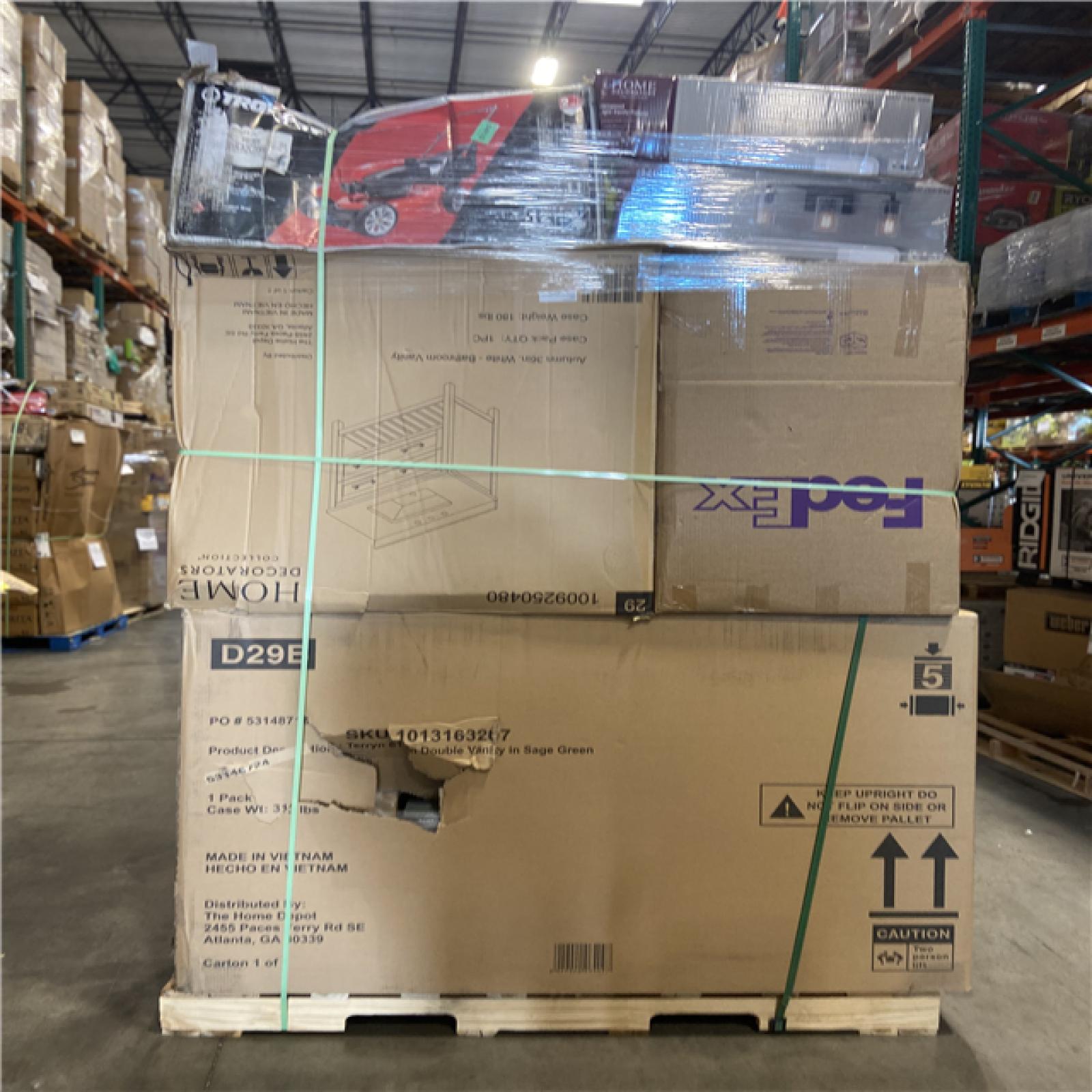 DALLAS LOCATION - AS-IS HOME IMPROVEMENT PALLET