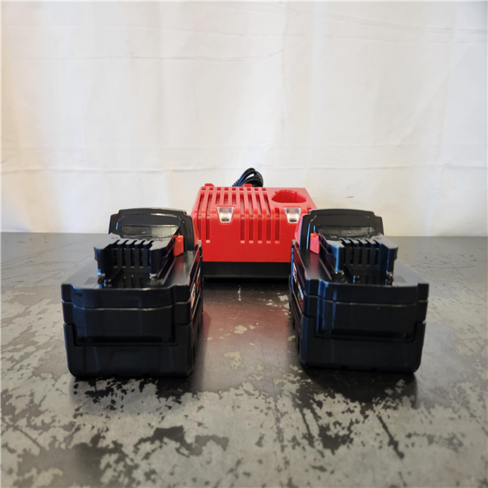 AS-IS- Milwaukee 18-Volt Lithium-Ion XC Starter Kit