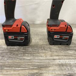 AS-IS Milwaukee FUEL 18V Lithium-Ion Brushless Cordless Hammer Drill and Impact Driver Combo Kit