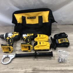 AS-IS DeWalt 20V MAX XR Cordless 2-Tool Hammer Drill and Impact Driver Kit