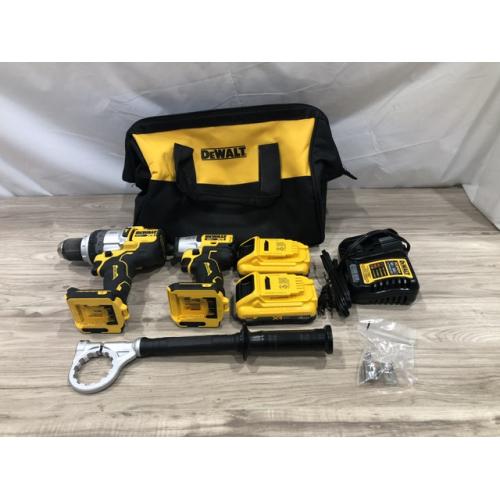 AS-IS DeWalt 20V MAX XR Cordless 2-Tool Hammer Drill and Impact Driver Kit