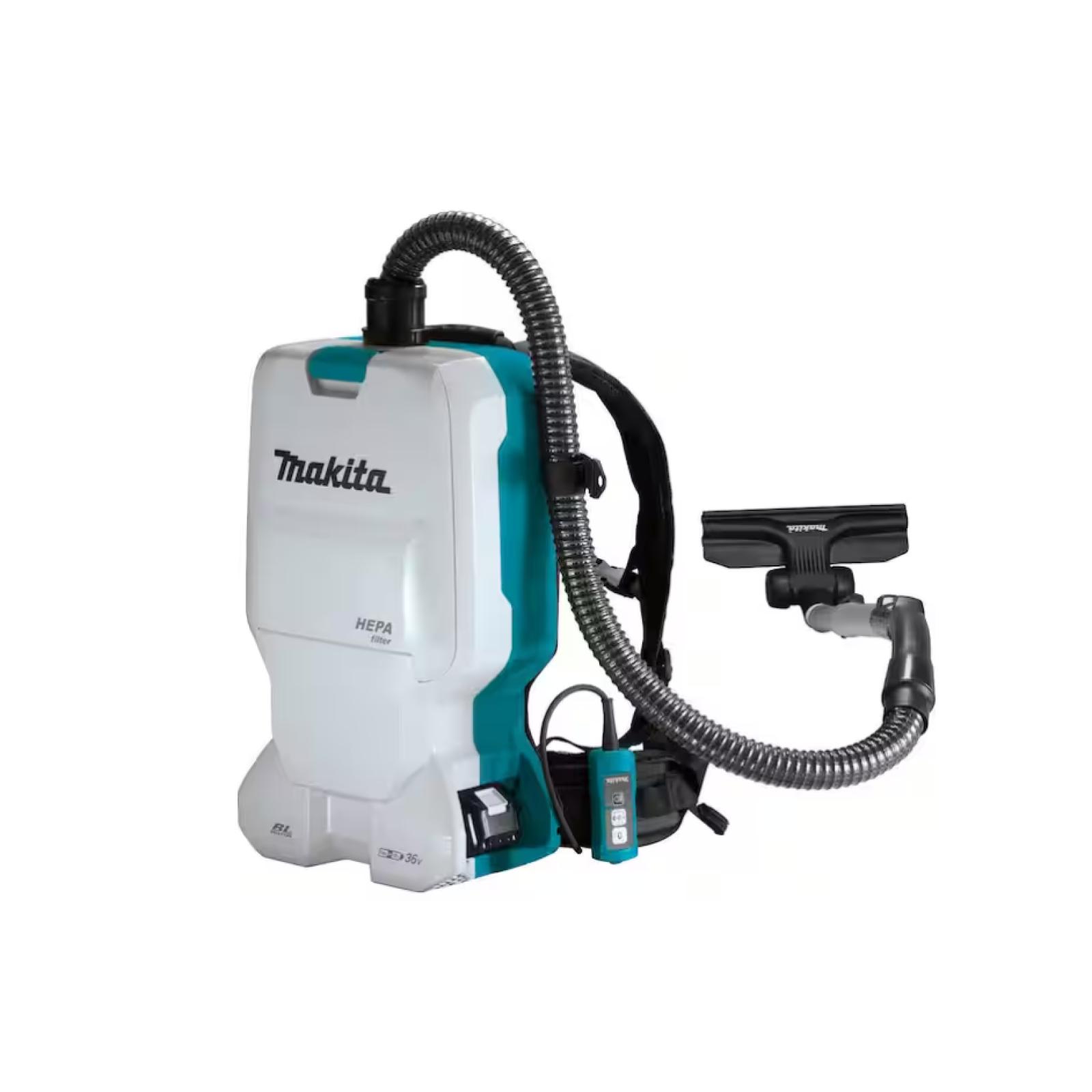 NEW! - Makita 18V X2 LXT Lithium-Ion (36V) Brushless Cordless 1.6 Gal. HEPA Filter Backpack Dry Vacuum (Tool-Only)