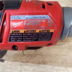 HOUSTON LOCATION - AS-IS Milwaukee 2569-20 12V Cordless 3/8  Extended Reach High Speed Ratchet (Tool Only)