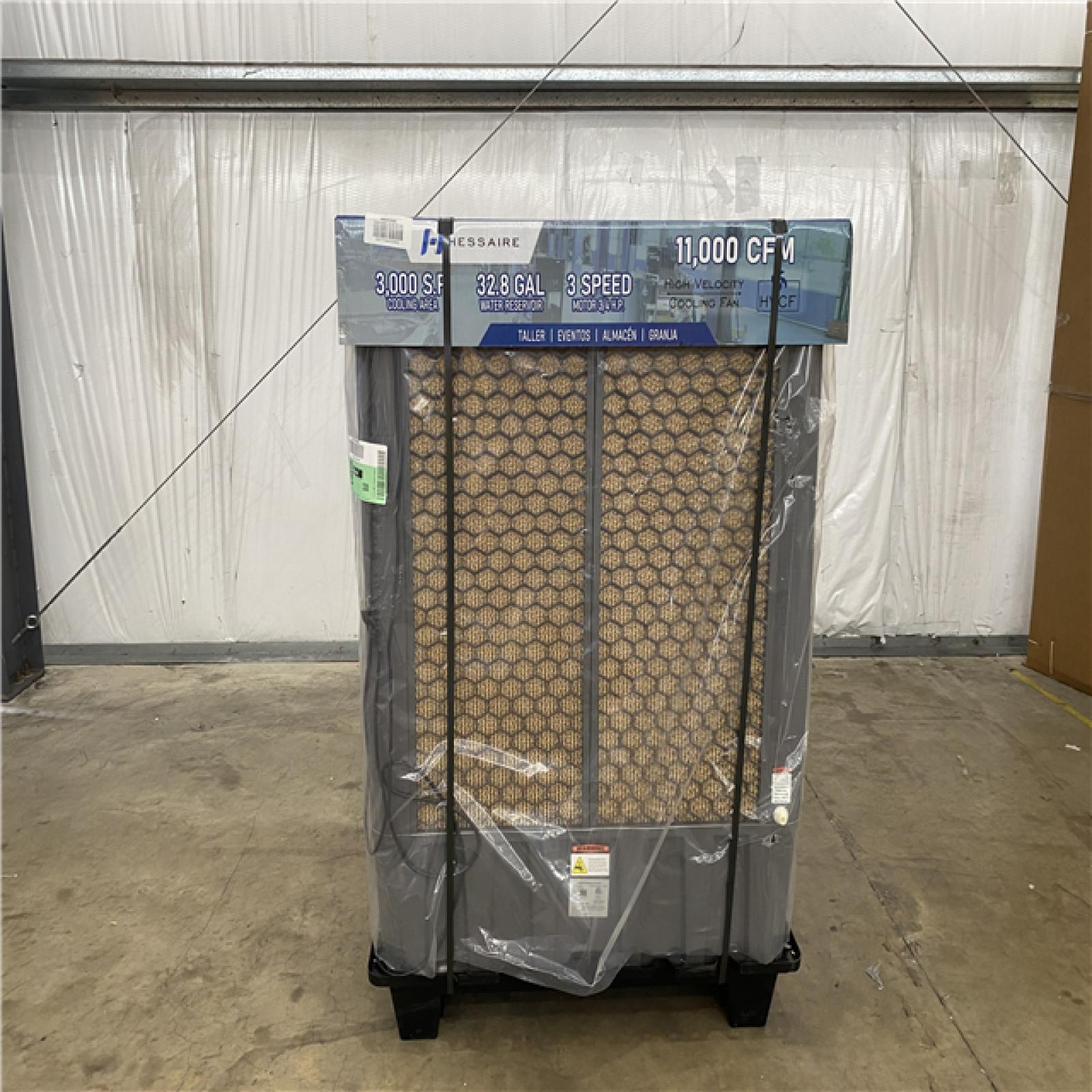 Houston Location - AS-IS Hessaire 11,000 CFM 3-Speed Portable Swamp Cooler