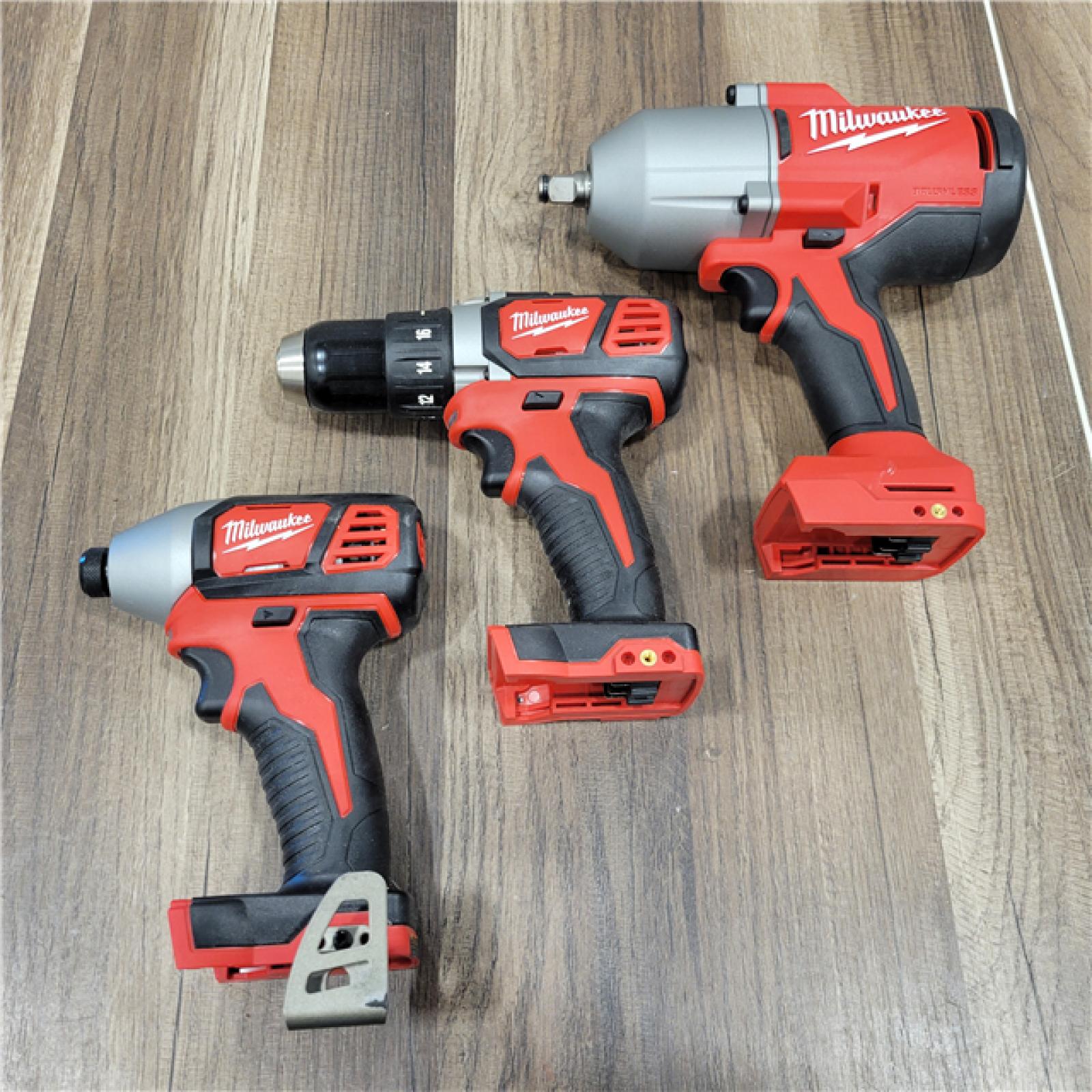 AS-IS  M18 18-Volt Lithium-Ion Cordless Combo Kit 9-Tool with 2-Batteries, Charger and Tool Bag