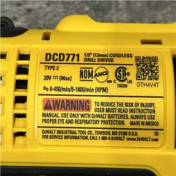 AS-IS DEWALT 20V MAX Cordless 1/2 in. Drill/Driver Kit