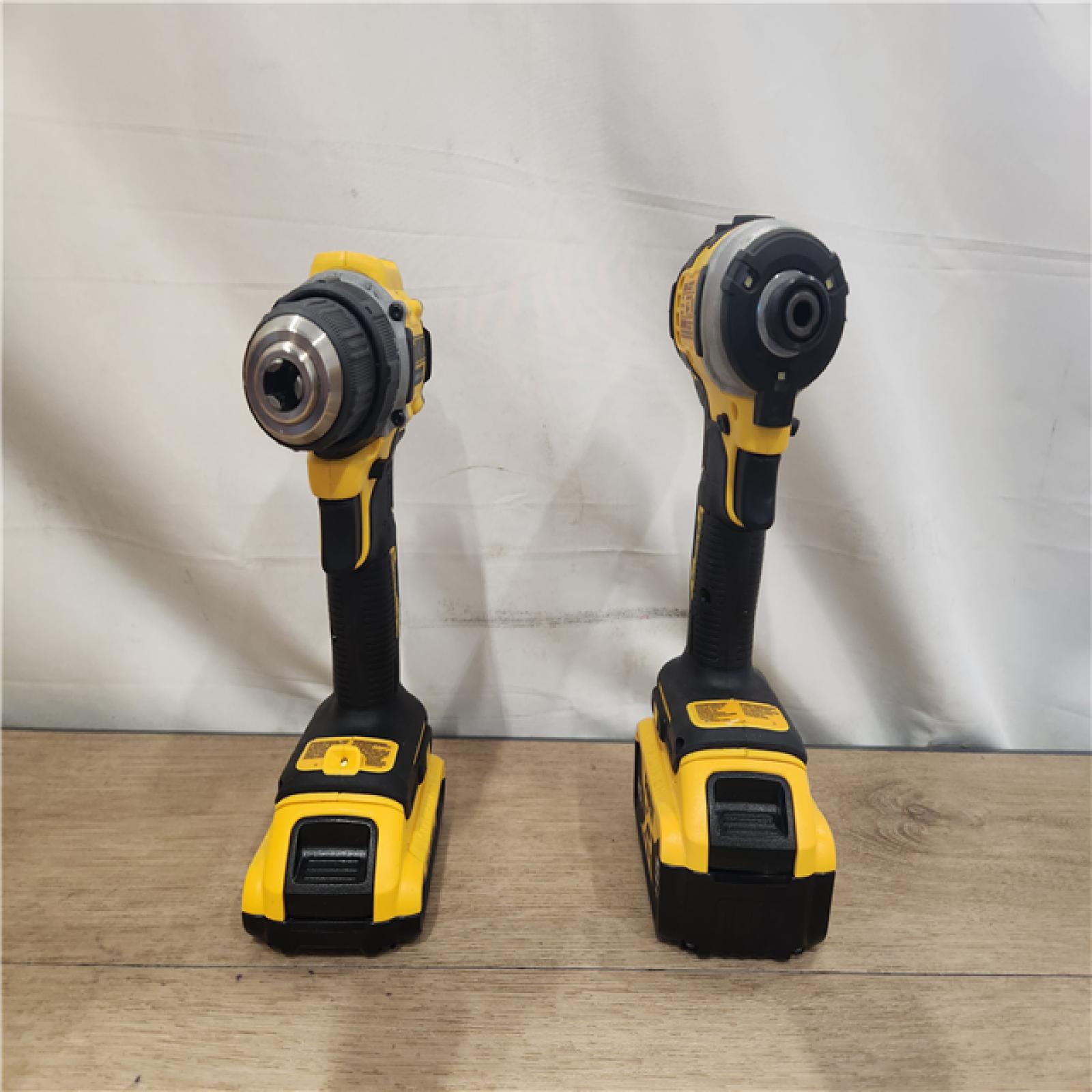 AS-IS- DEWALT ATOMIC 20-Volt MAX Lithium-Ion Cordless Combo (2-Tool) Kit