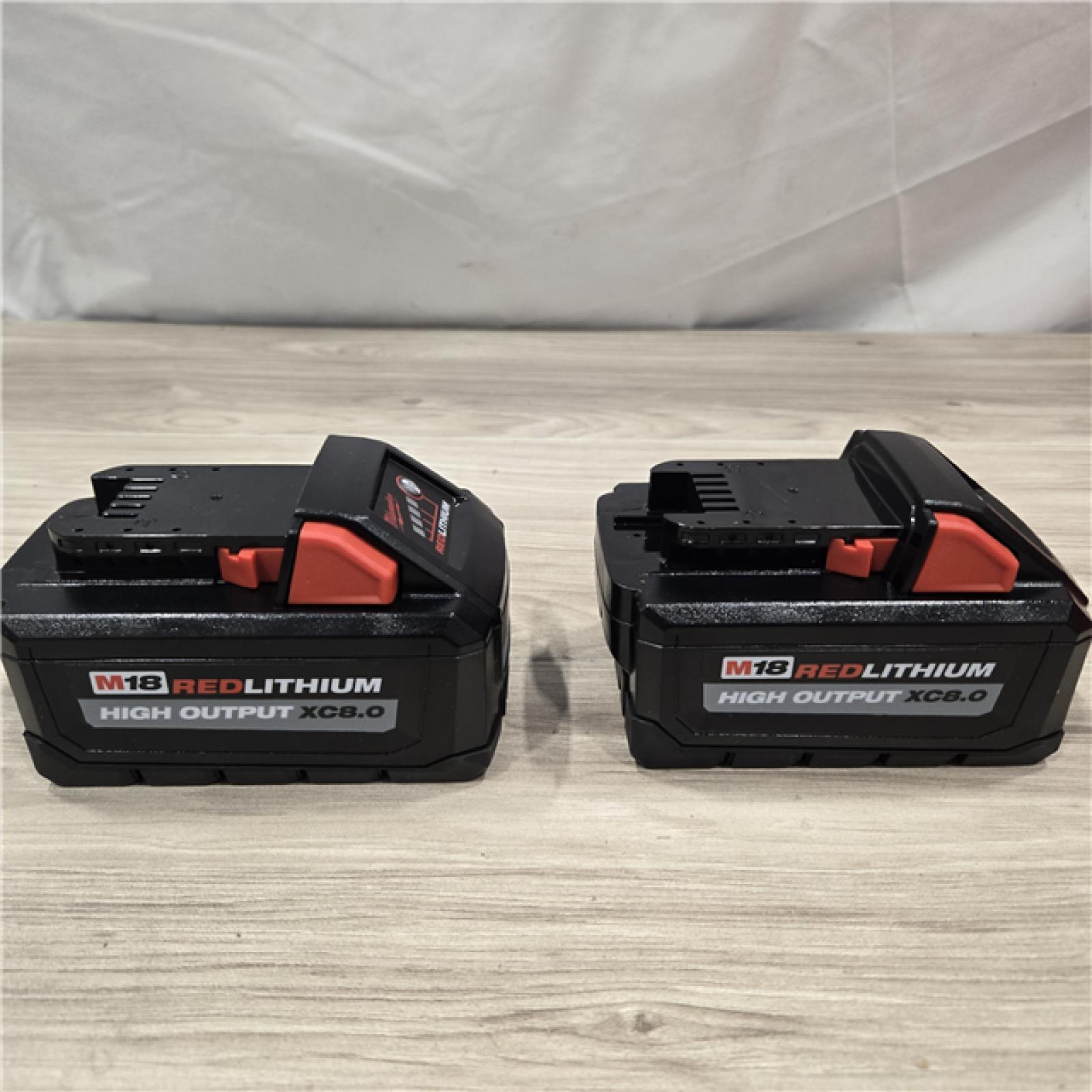 AS-IS M18 18V Lithium-Ion Dual Bay Rapid Battery Charger Starter Kit