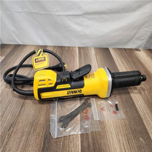 LIKE NEW! -Dewalt 120V 13 Amp Brushless Variable Speed 2 in. Corded Paddle Switch Die Grinder