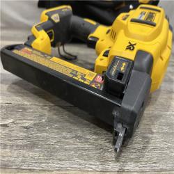 AS-IS DEWALT 20V MAX XR Lithium-Ion Cordless 18-Gauge Narrow Crown Stapler Kit