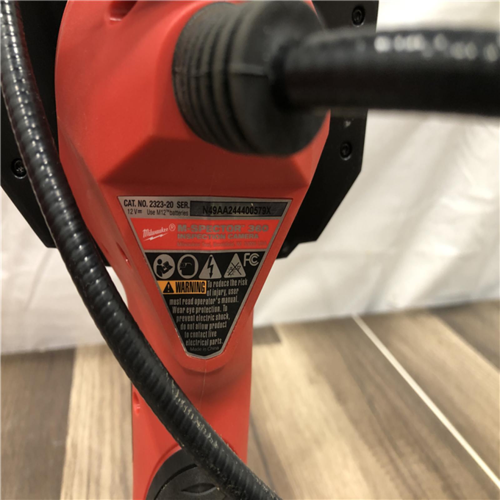 AS-IS Milwaukee 12V Lithium-Ion Cordless M-SPECTOR 360-Degree 4 ft. Inspection Camera Kit