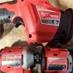 Houston Location AS-IS Milwaukee 18-Volt Lithium-Ion Brushless Cordless (4-Tool) Combo Kit