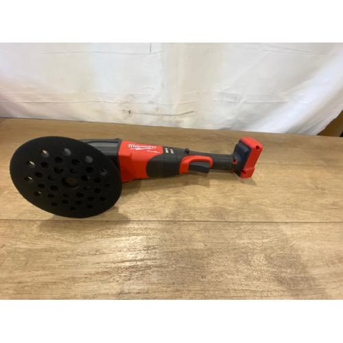 AS-IS Milwaukee FUEL18V Lithium-Ion Brushless Cordless 21MM DA Polisher (Tool-Only)