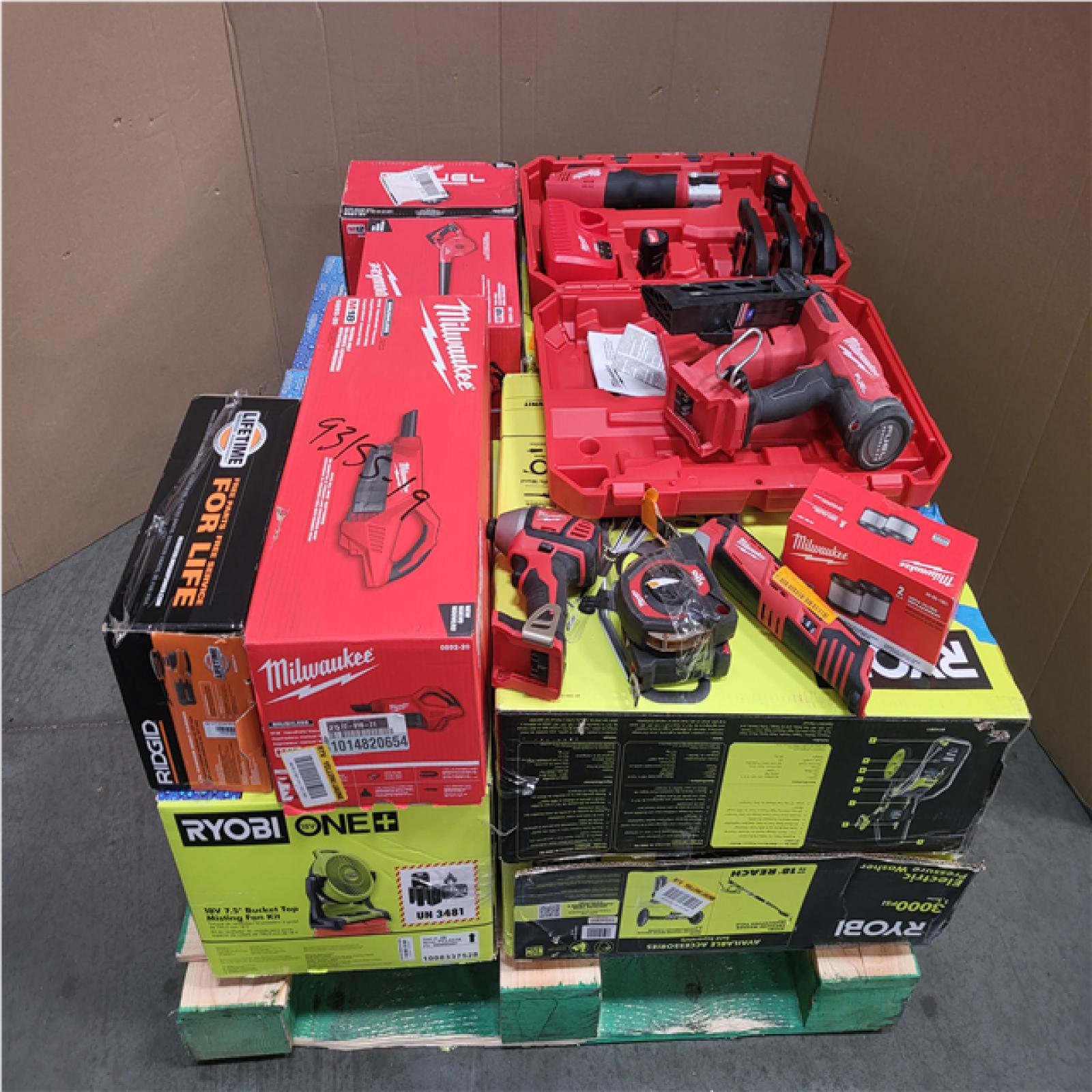 CALIFORNIA AS-IS TOOL PALLET