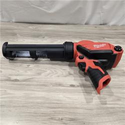 AS-IS Milwaukee 2441-20 M12 12V Cordless 10oz Caulk/Adhesive Gun (Tool Only)