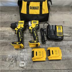 AS-IS DEWALT ATOMIC 20-Volt MAX Lithium-Ion Cordless Combo Kit