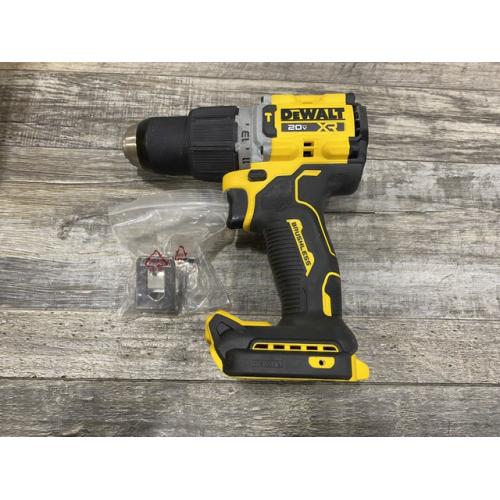 AS-IS DEWALT 20V XR Brushless Cordless 1/2 in. Hammer Drill (Tool-Only)