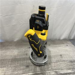 AS-IS DEWALT 20V MAX XR 2-1/4 Peak HP Brushless Cordless Plunge Router (Tool Only)
