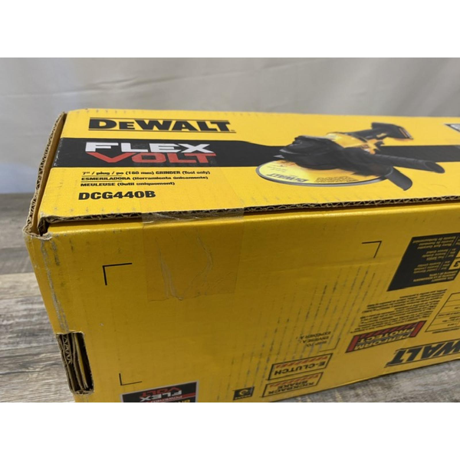 NEW - DEWALT FLEXVOLT 60V Cordless 7 in. Angle Grinder (Tool-Only)