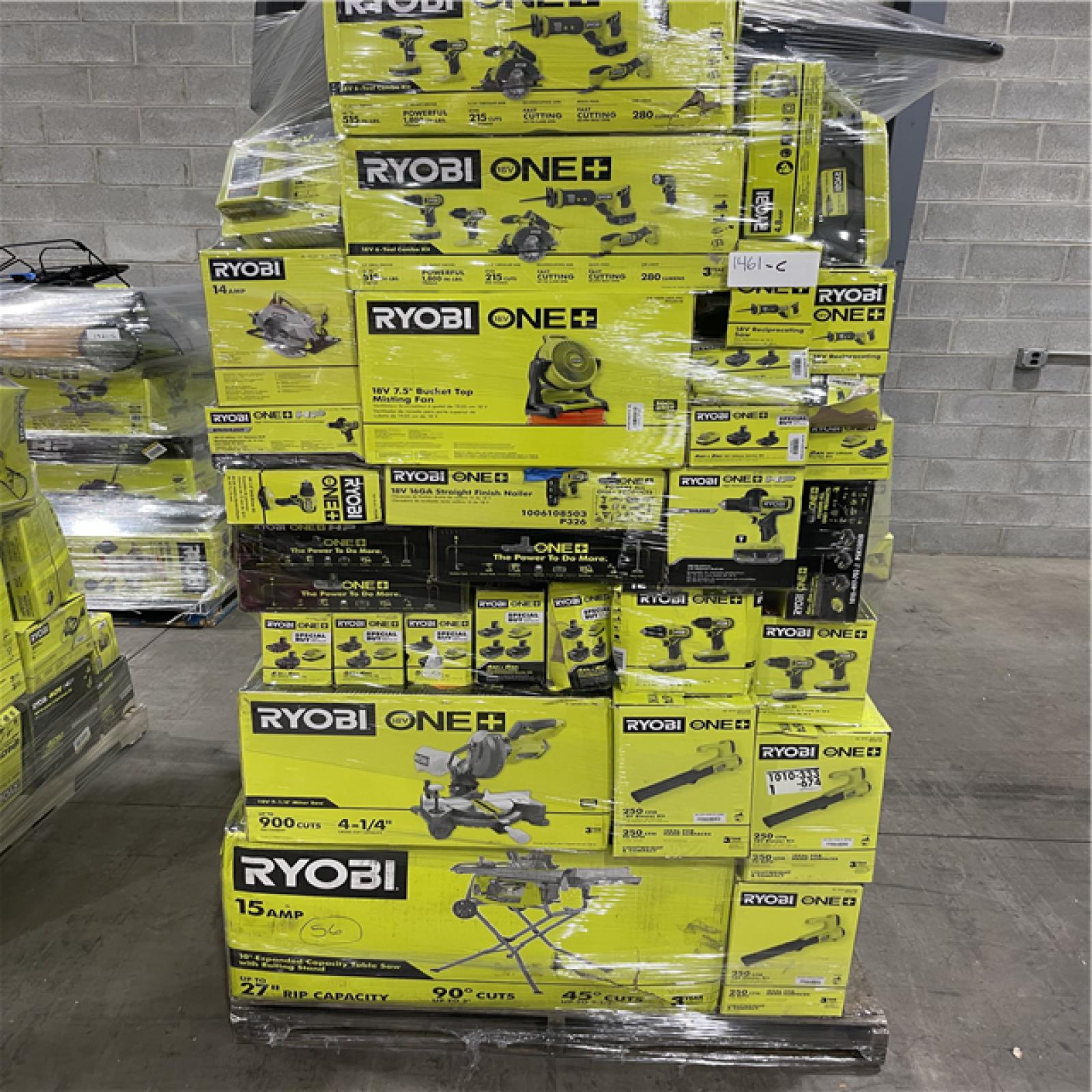 Pittston Location As-Is Power Tools Partial Truckload (10 pallets) 1461-C