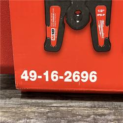 AS-IS Milwaukee M18 1/2 in.-1 in. Black Iron Press Tool Jaw Kit
