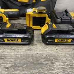 AS-IS DEWALT 20V MAX Cordless Drill/Impact 2 Tool Combo Kit
