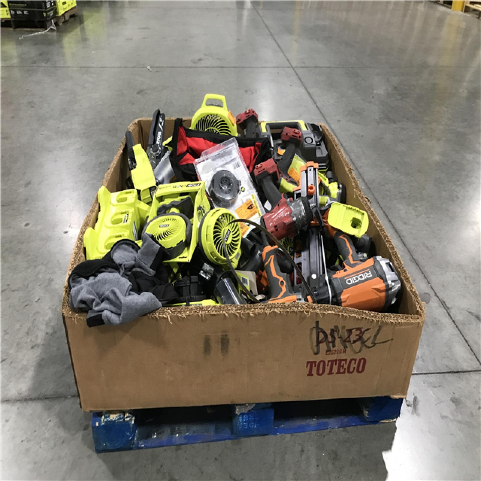 CALIFORNIA AS-IS TOOL PALLET