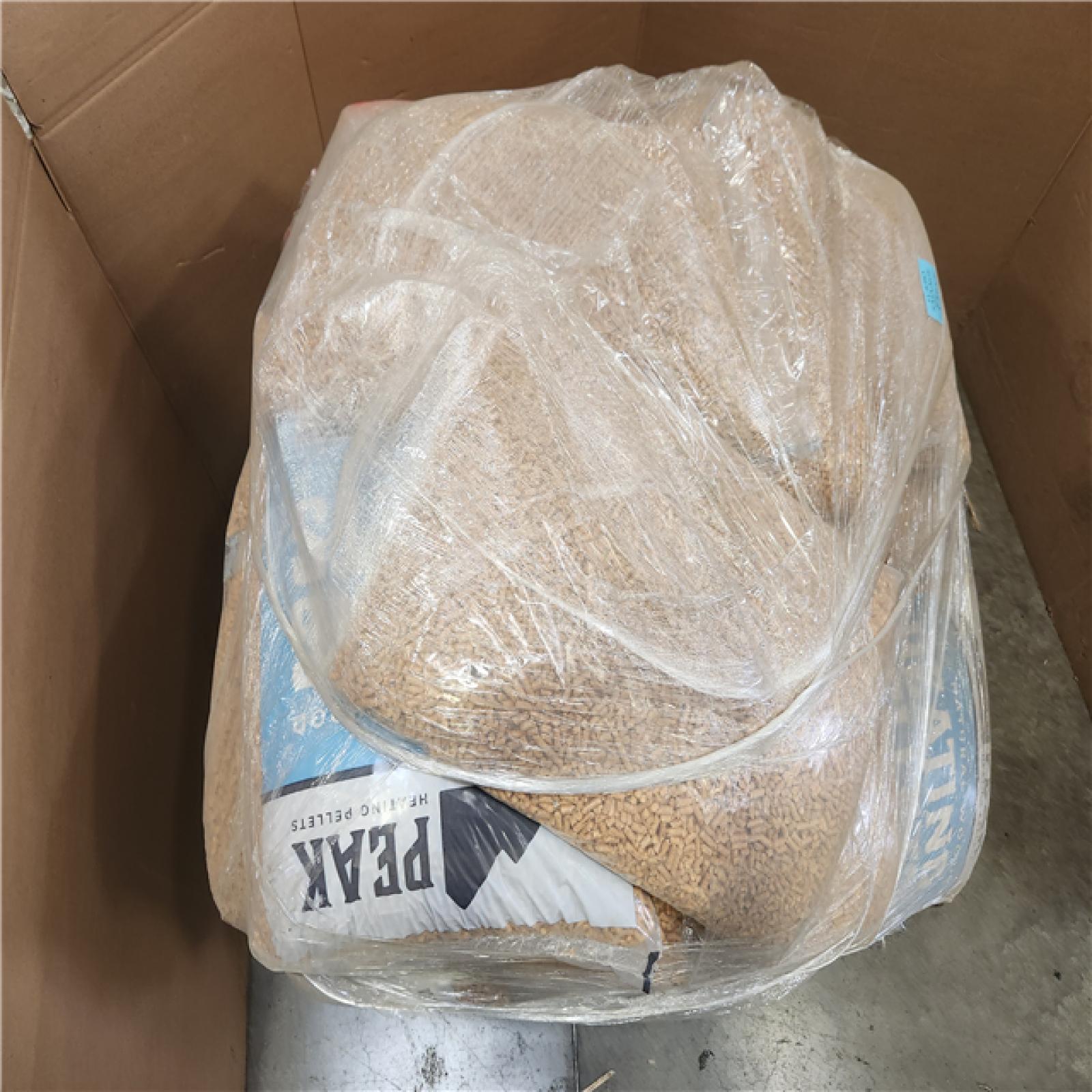 Phoenix AS-IS PEAK Premium Wood Pellet Fuel 40 lbs. Bag Pallet (25+ Bags)