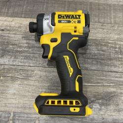 AS-IS DEWALT 20V MAX XR Lithium-Ion Brushless Cordless 3-Speed High Torque 1/4 in. Impact Driver Kit