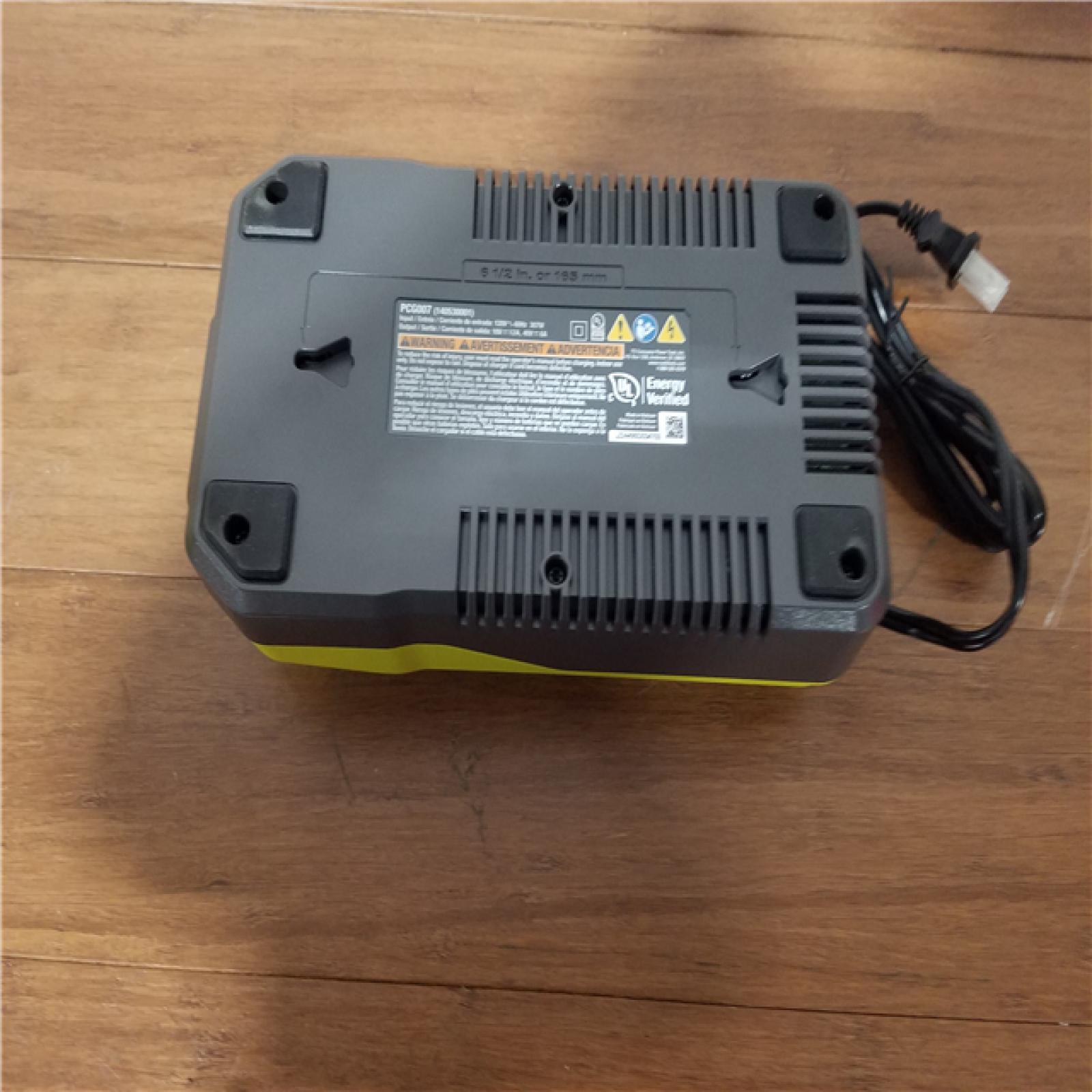 California NEW Ryobi 18V/40V Dual Platform Charger (Tool Only)