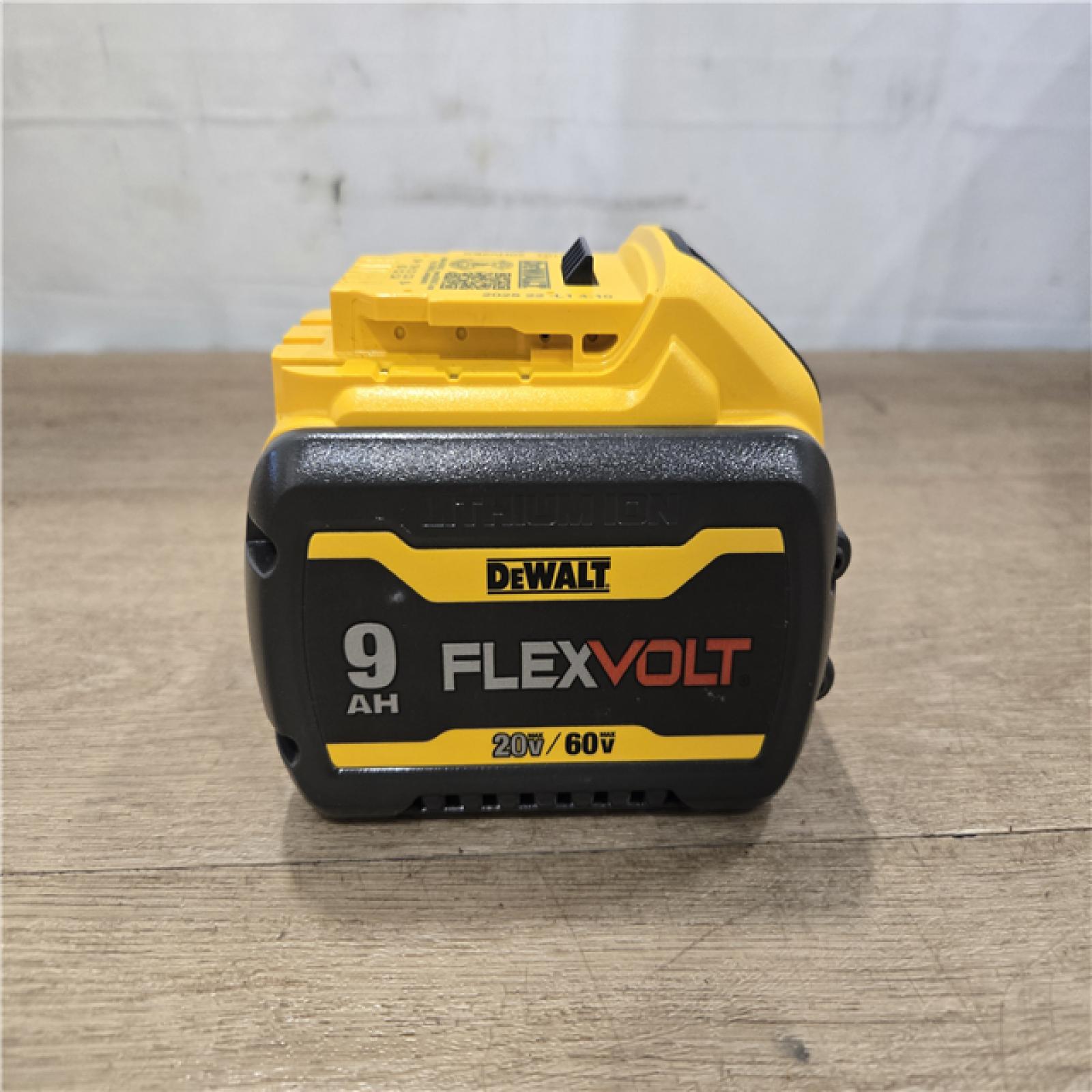 AS-IS DEWALT FLEXVOLT 20V/60V MAX Lithium-Ion 9.0Ah Battery